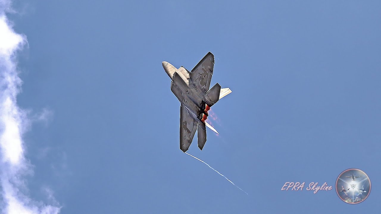 EPLK Spotting - Łask 2022 — F-22 Raptor & F-16 Fighting Falcon