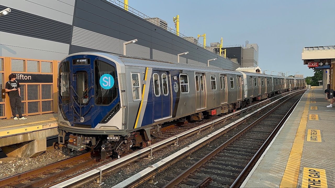 MTA Staten Island Railway PM Rush Hour Action w/ New Kawasaki R211S Fleet (6/3/25)