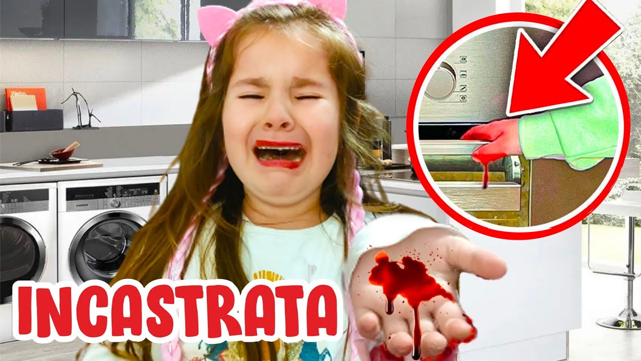 MARTINA MISSY SI &Egrave; ROTTA LA MANO NELLA LAVATRICE SI FA MALE ESCE TANTO SANGUE MAMMA TY L&rsquo;AIUTA!