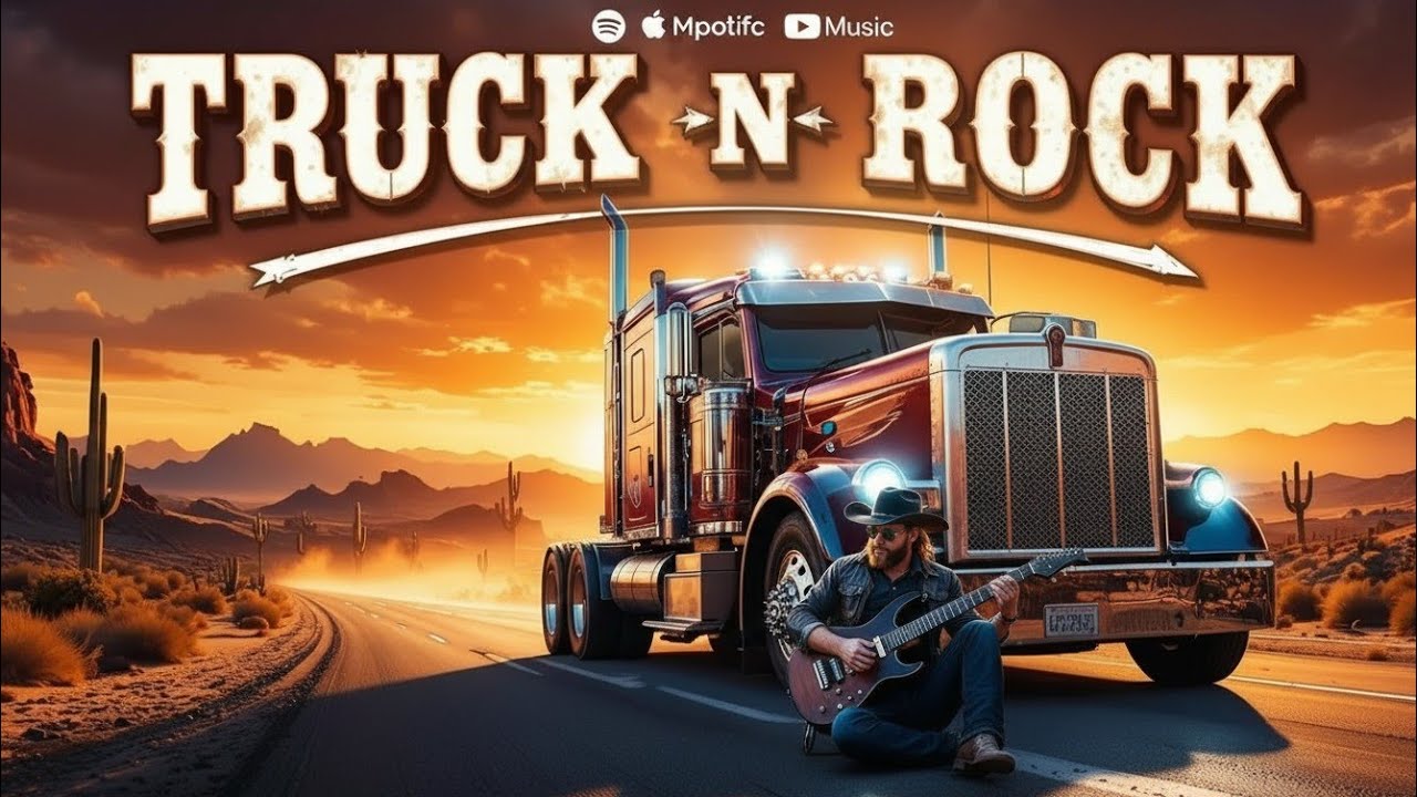 Truck N Rock – Road Trip Legends | Ultimate Long Drive Playlist #CountryRockHighway #04