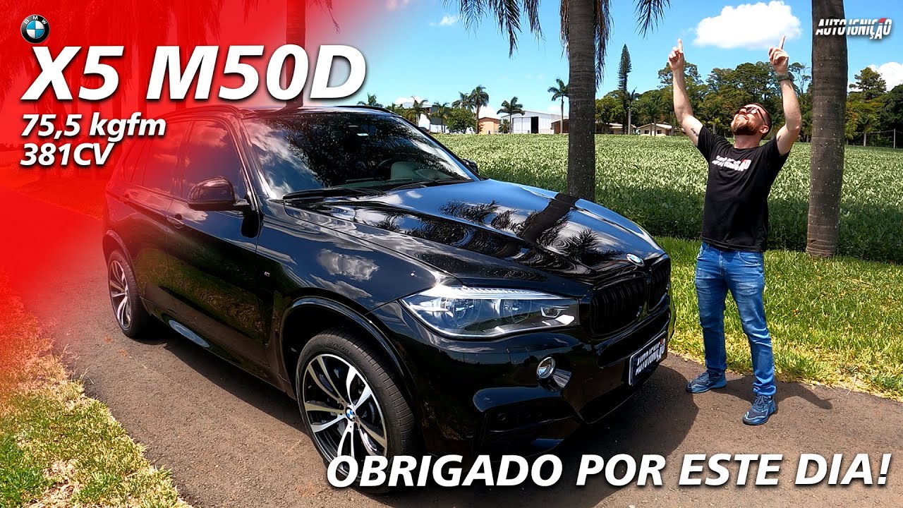 BMW X5 M50D - Um SUV Com 3 Turbinas e 0 a 100 de Esportivo!