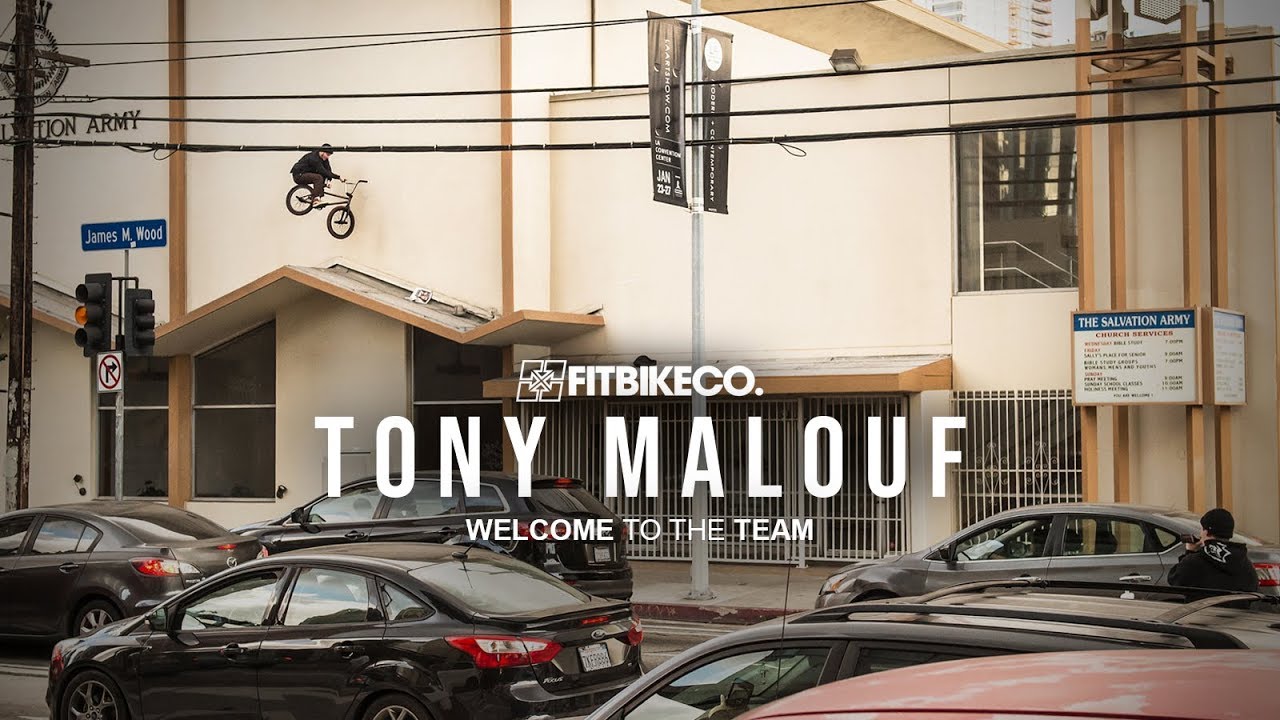 Fitbikeco. Tony Malouf Welcome to Pro