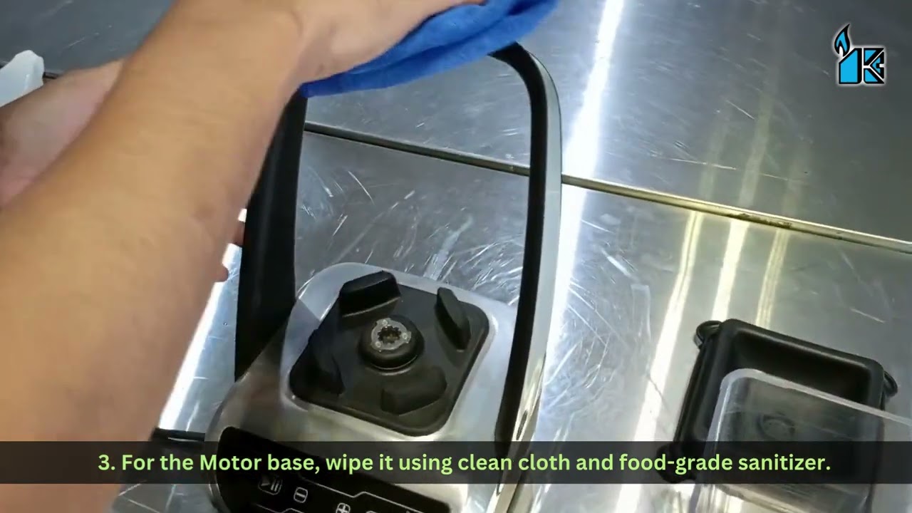 Santos 66 Compact Brushless Blender Dismantling & Cleaning