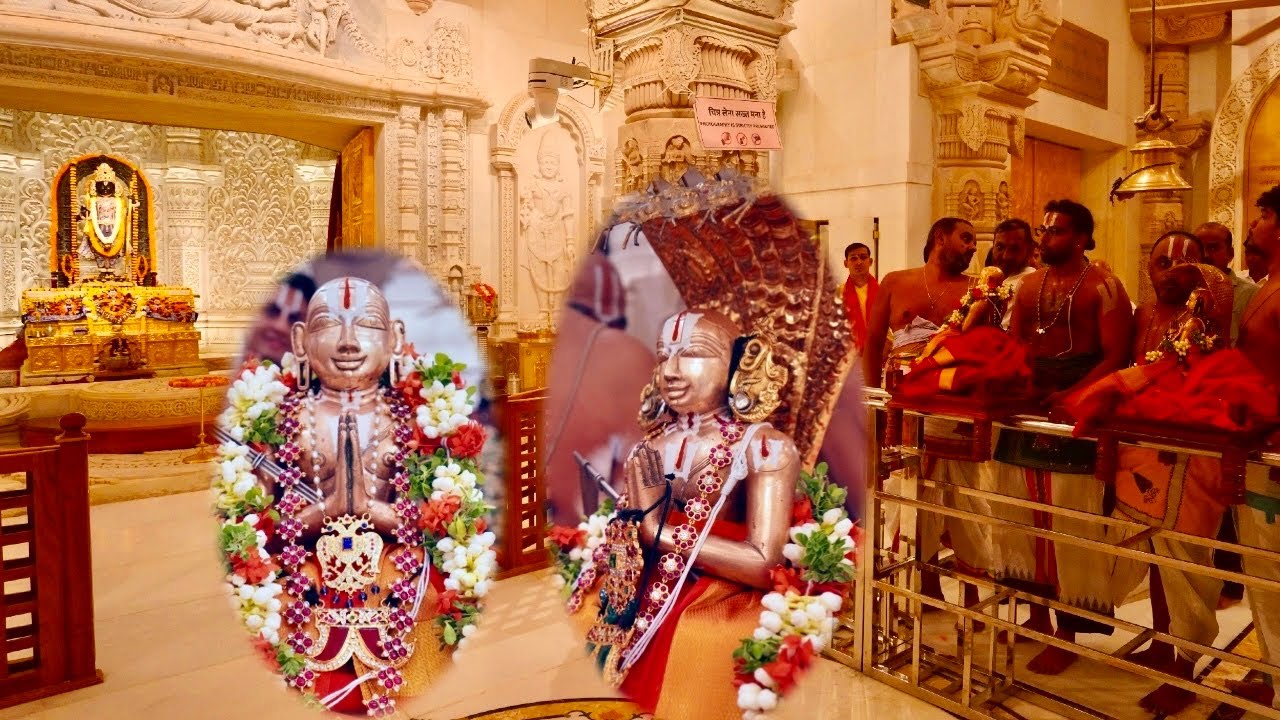 அயோத்யா ஸ்ரீ ராம ஜென்ம பூமி - உடையவர் மாமுனிகள் ஸ்ரீ ராம் லல்லா மங்களாசாசனம் - அம்மாஜி மந்திர்