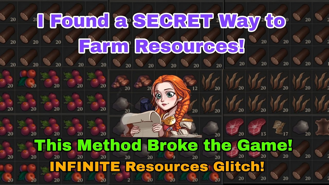 Grim Soul - New Best Way To Farm Resources | Insane Resources Farming Tricks | v.7.4.1 #grimsoul 