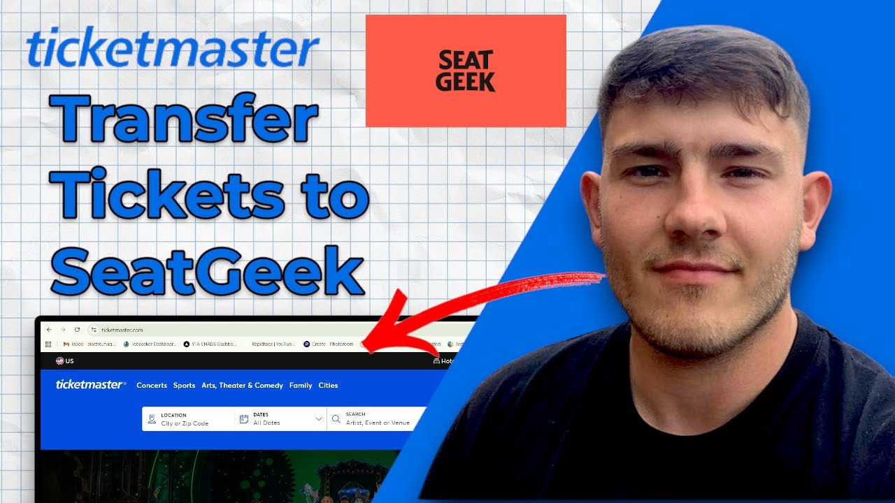 Как перенести билеты из Ticketmaster в SeatGeek (руководство 2025 г.)