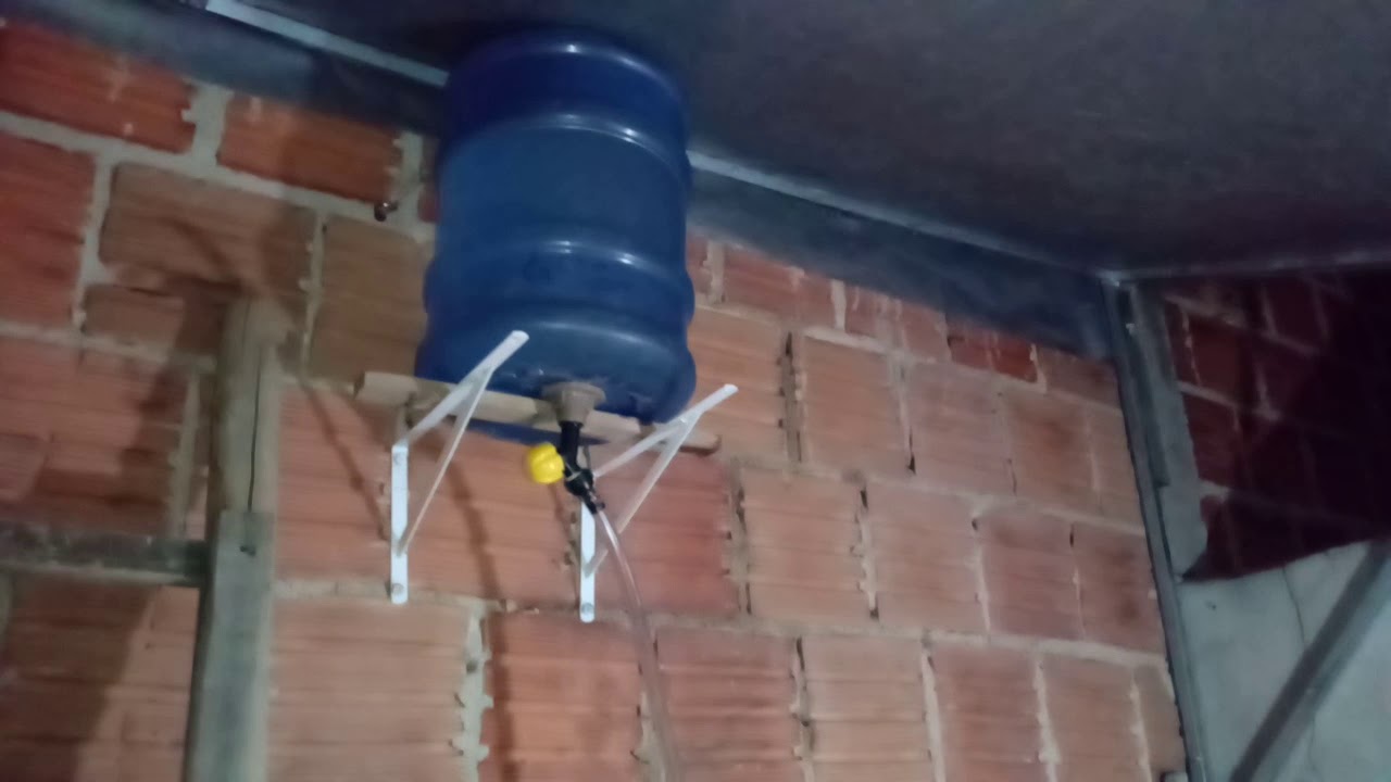 Sistema de bebedouro para codorna tipo Niple