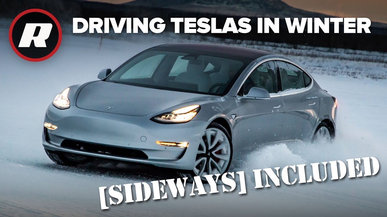 ЭКСКЛЮЗИВ: Зимнее вождение на всех автомобилях Tesla по снегу Аляски | Sideways Included