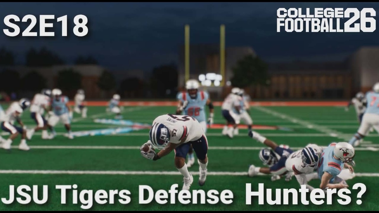 CFB26 S2E18 Jackson State Tigers Teambuilder Dynasty vs Delaware State