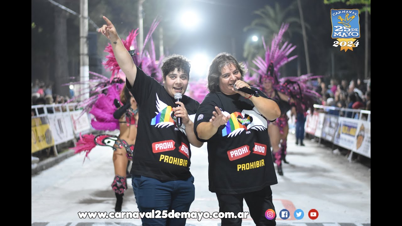 Carnaval de 25 de Mayo (Bs.As.) 2024. - Miru Miru apertura 1, primera noche.-