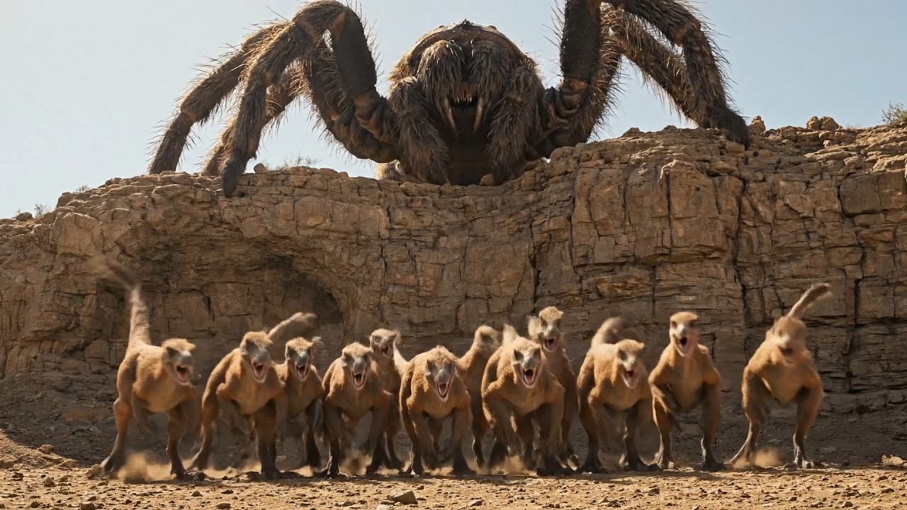Raptors vs Giant Spiders – The Fierceest Battle in Dinosaur History Part 3