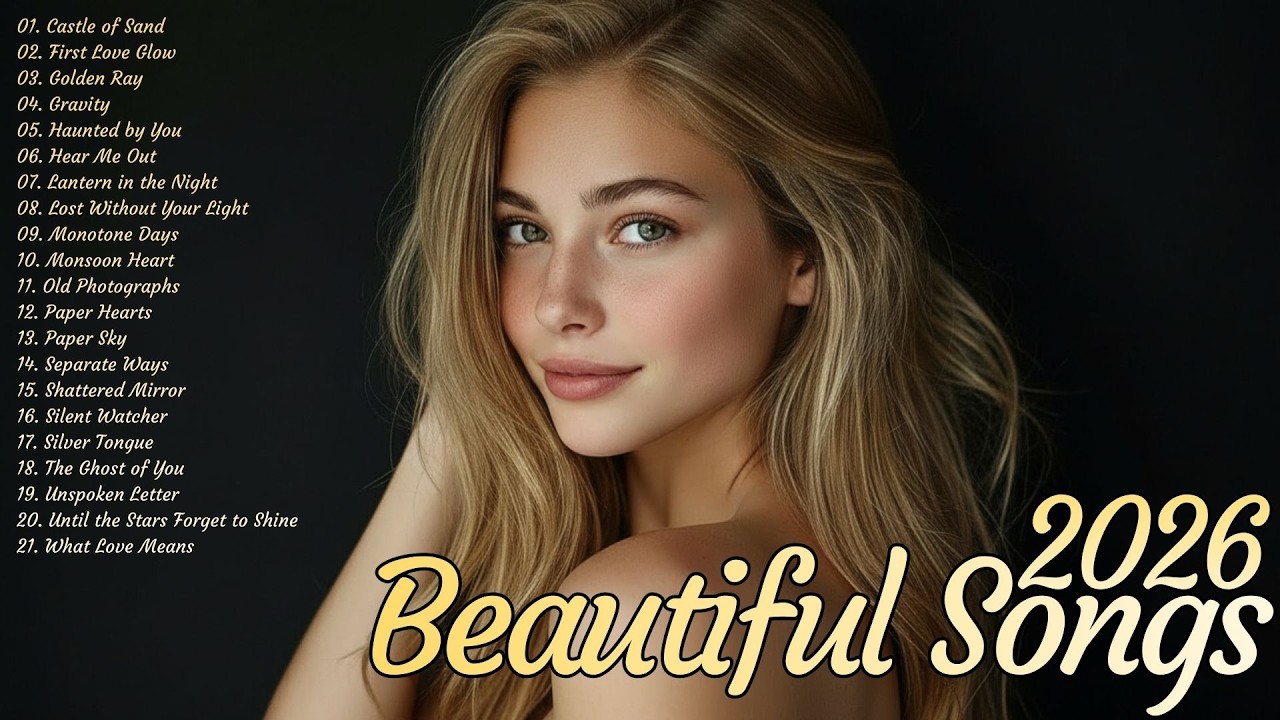 Romantic Playlist 2026 🎶 Beautiful & Calm Songs – Easy Listening Music