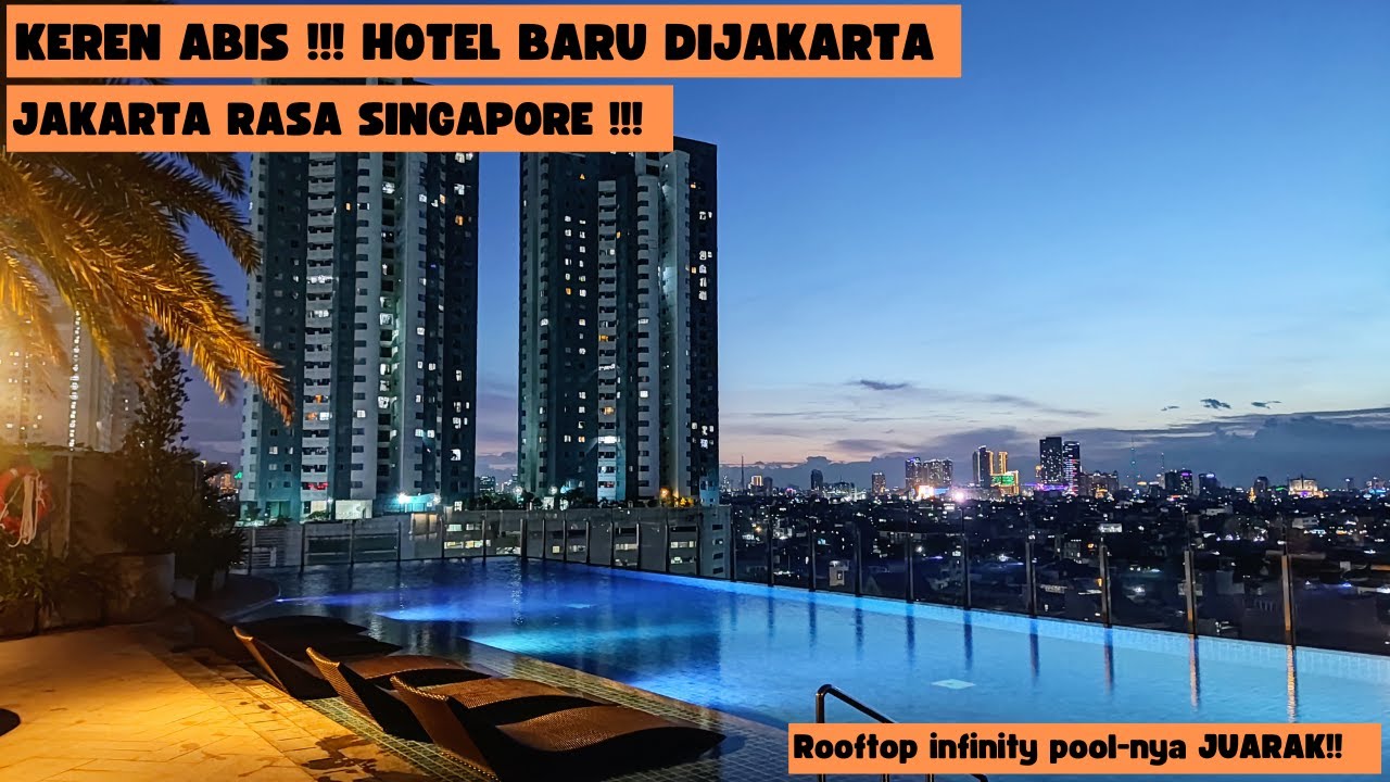 Hotel Baru di Jakarta Barat punya infinity pool Ala Marina bay Sands | Holiday Inn Gajah Mada