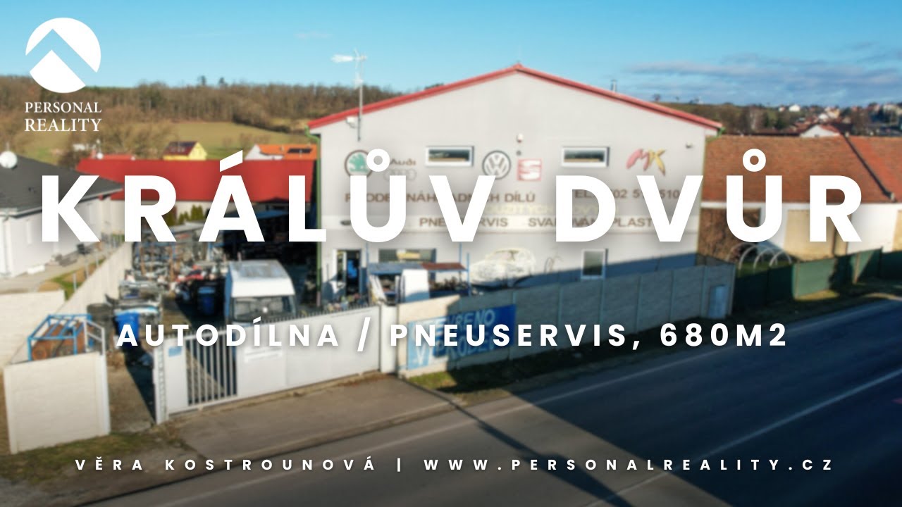 ⭐️ Prodej pneuservis, Levín u Berouna