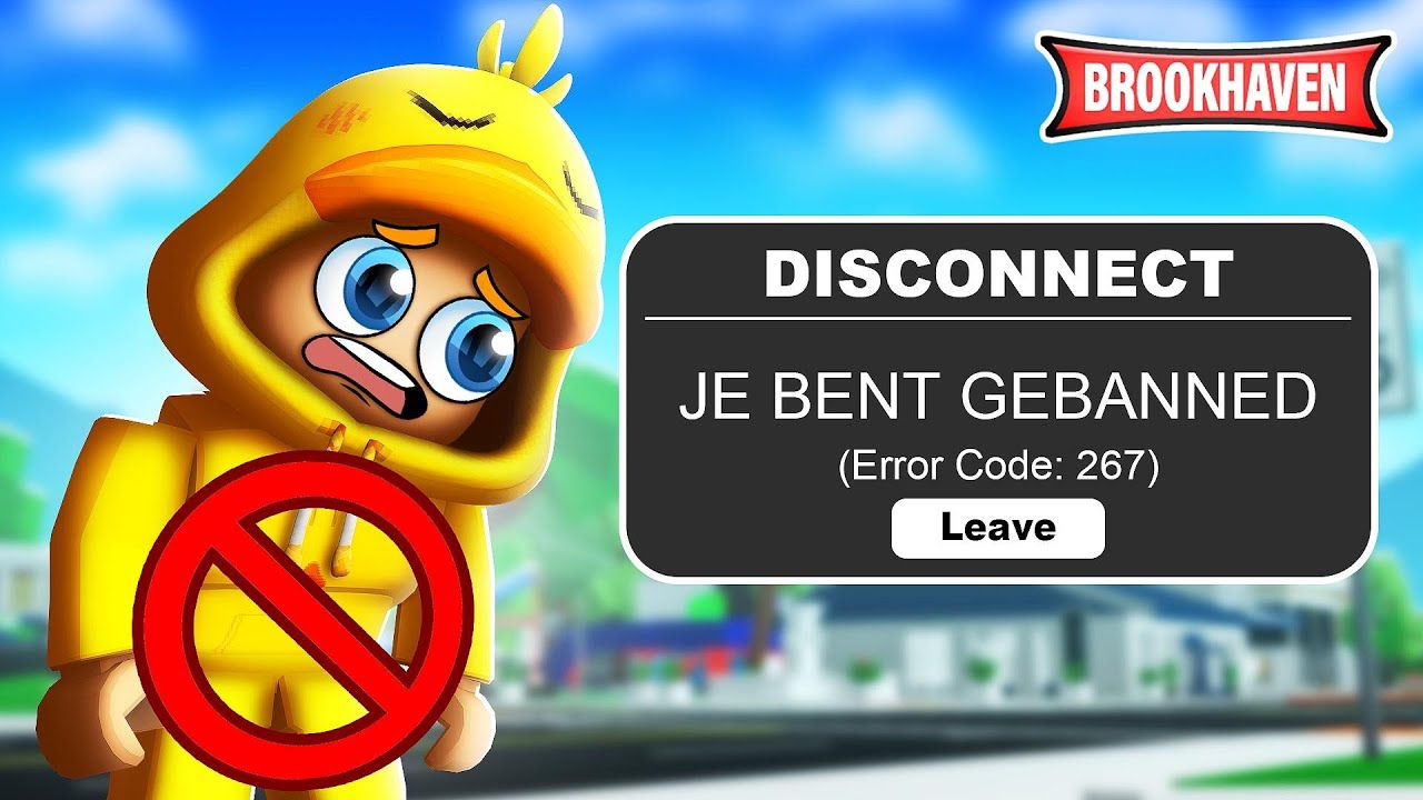 Brookhaven Spelen Tot Ik GEBANNED Wordt! (Roblox)