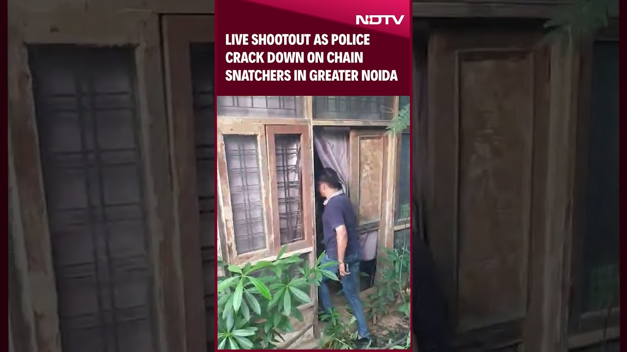 Noida News | Police Crackdown On Chain Snatchers In Greater Noida, 2 Shot