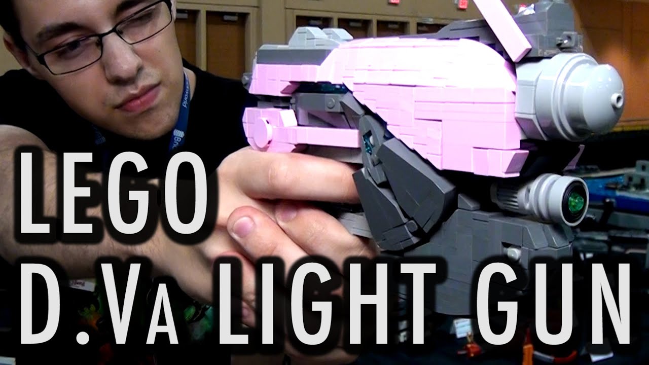 LEGO D.Va Light Gun pistol | Overwatch | Brickworld Chicago 2016