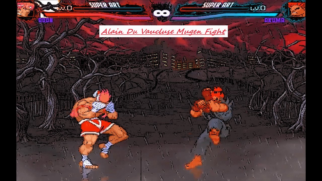 Mugen : Street Fighter : Adon Vs Akuma (Request)