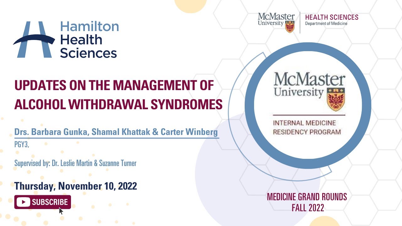 Updates on the Management of Alcohol Withdrawal Syndromes