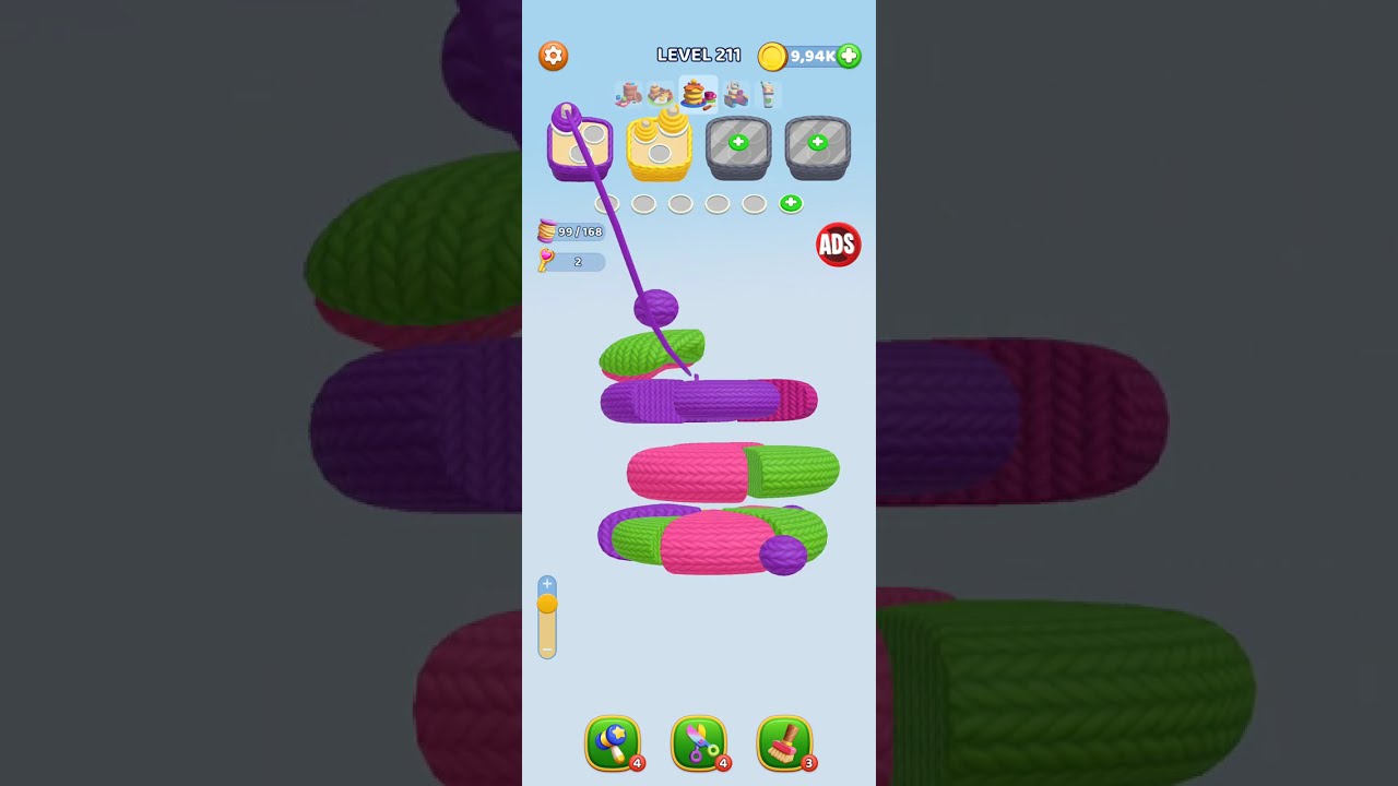 Yarn fever level 211