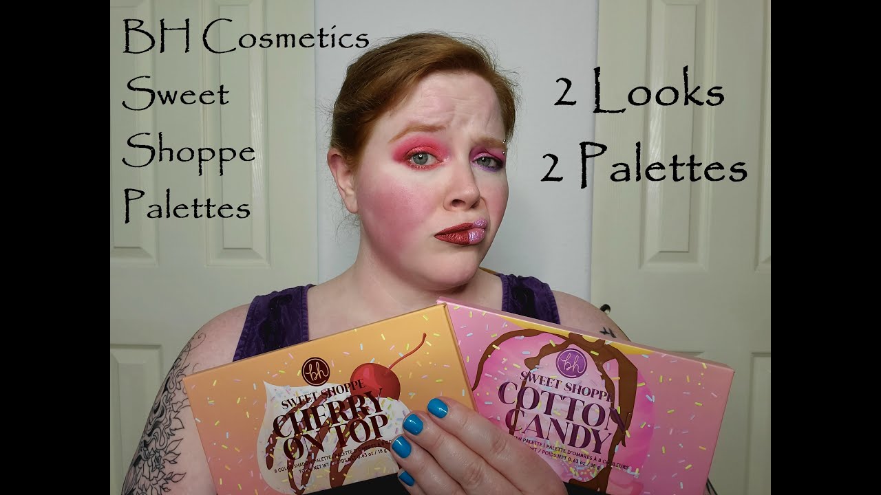 BH Cosmetics Sweet Shoppe Collection - 2 Looks, 2 Palettes - Cherry On Top & Cotton Candy