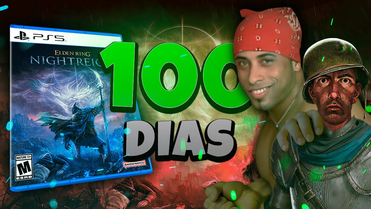 Como ZEREI o NOVO Elden Ring em 100 DIAS !!!  |  Feat: @Tartaguita