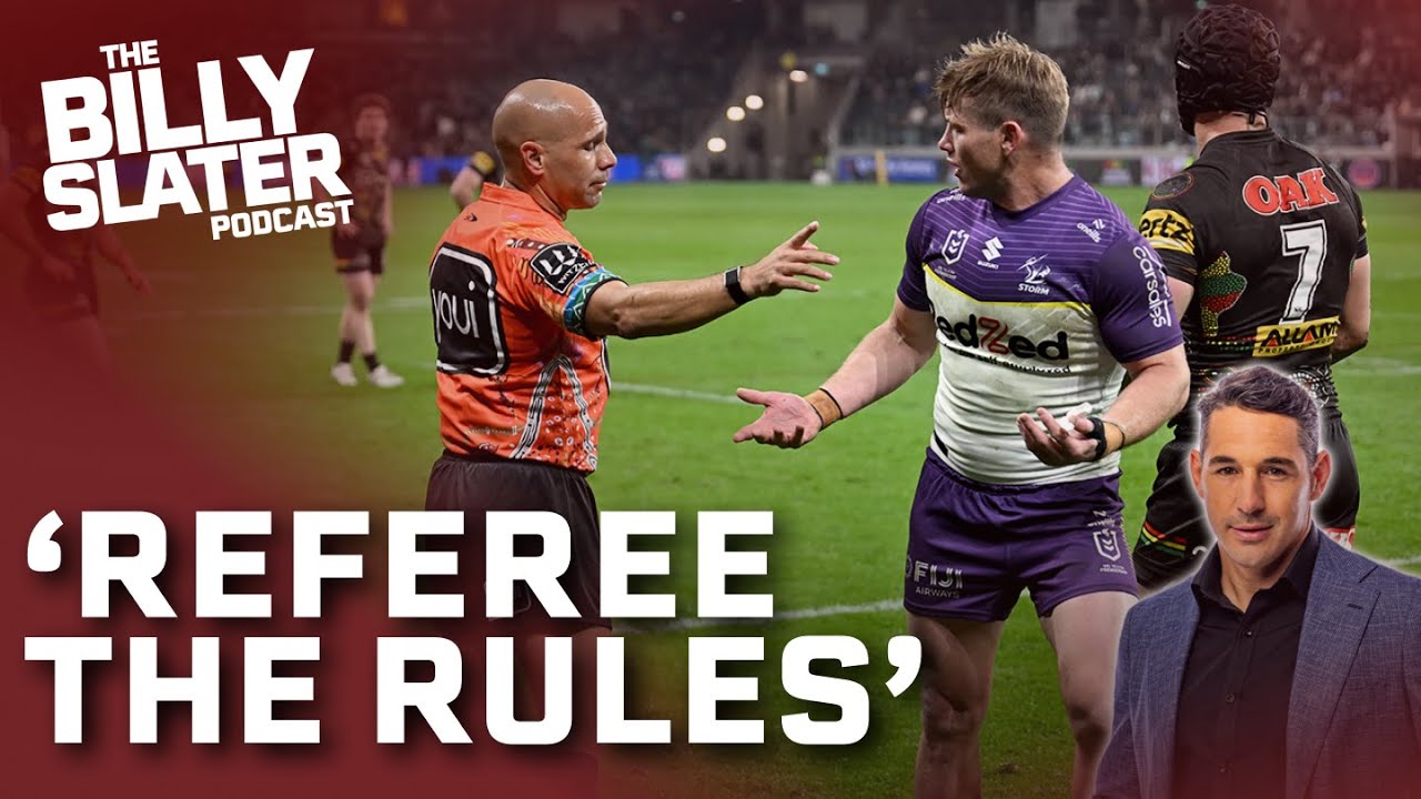 Slater's simple solution to penalty controversies: Billy Slater Podcast: Ep24 | NRL on Nine