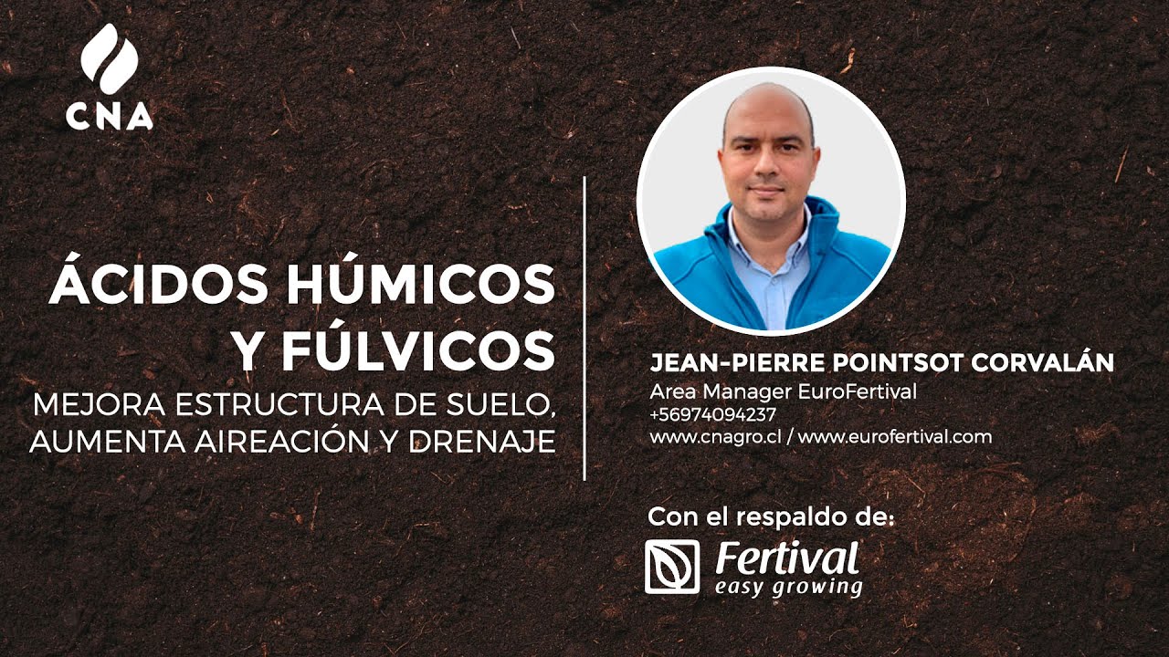 Webinar: Ácidos Húmicos y Fúlvicos
