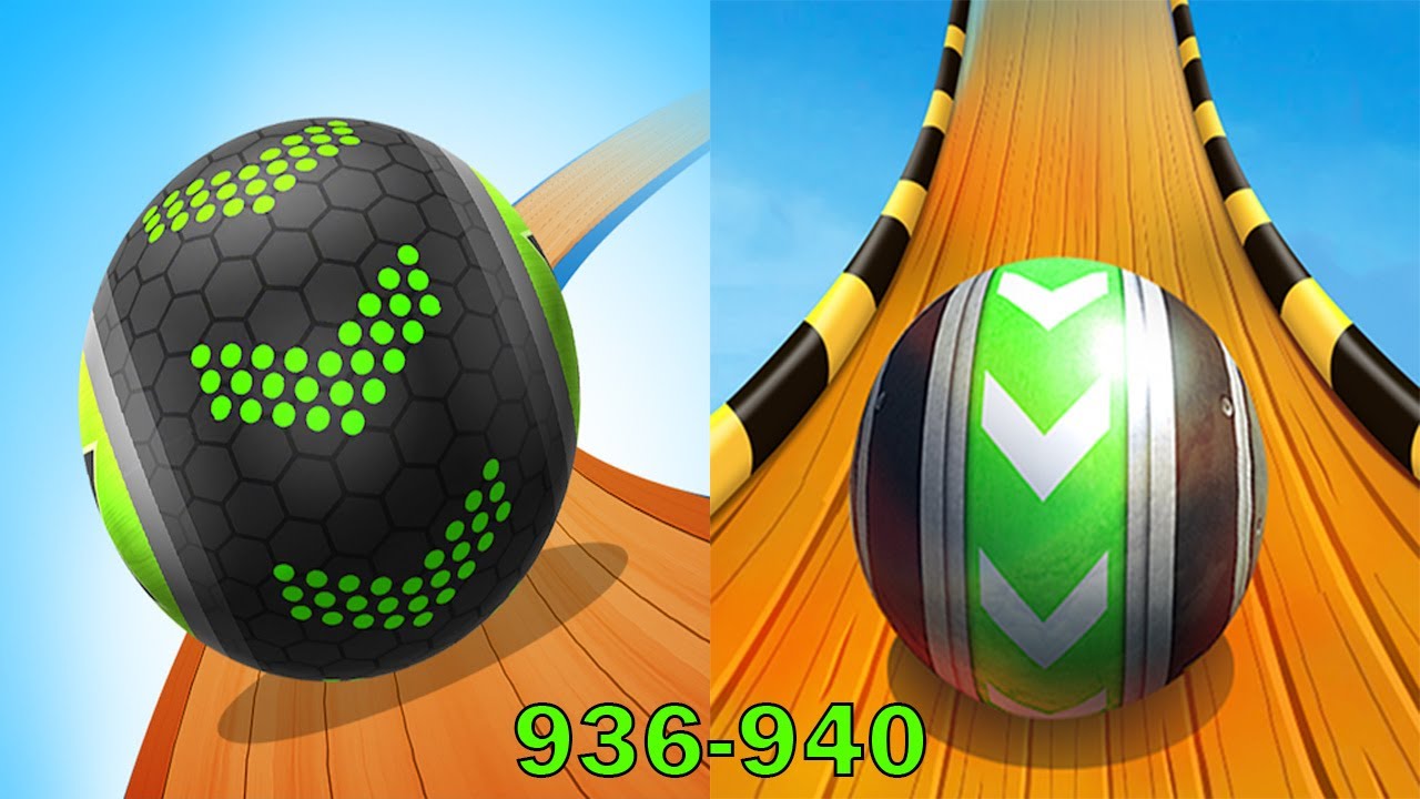 Going Balls VS Sky Rolling Balls - SpeedRun Gameplay Level 936-940