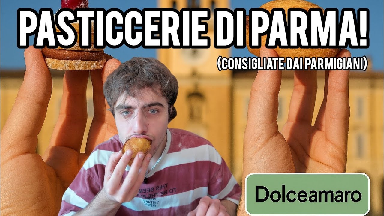 Mangio nelle PASTICCERIE consigliate dai PARMIGIANI!