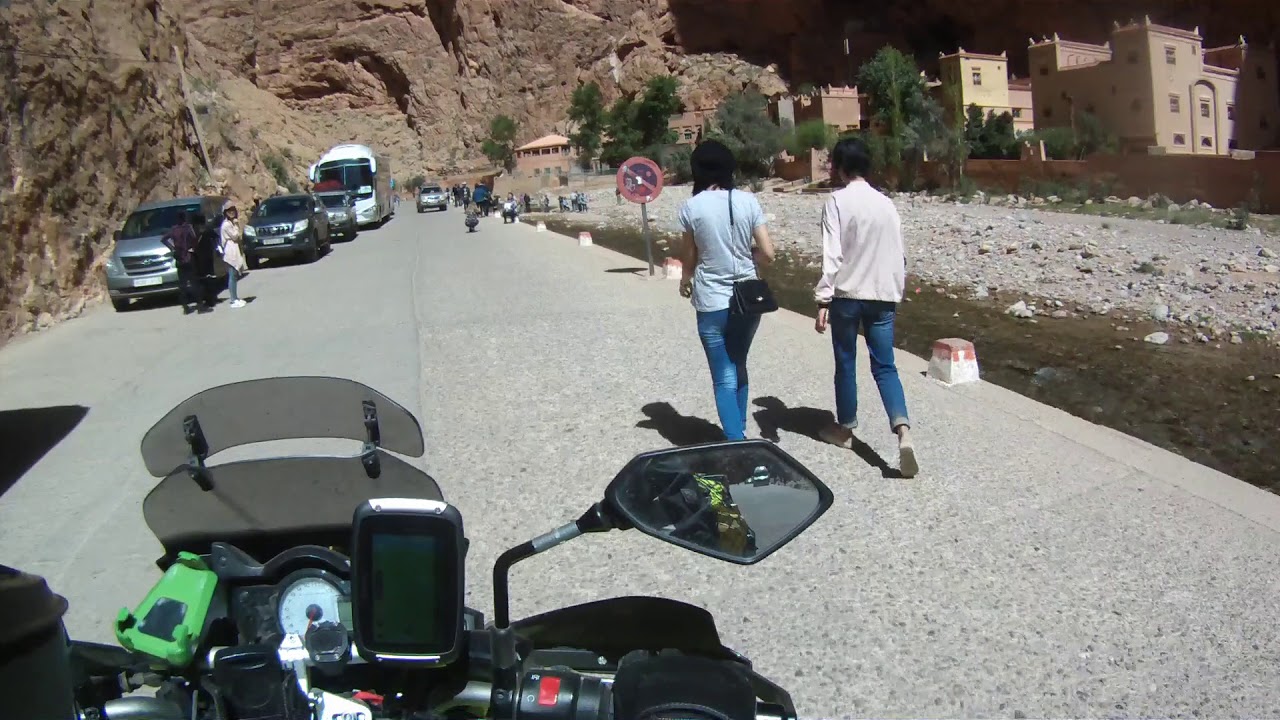 Morocco by Motorbike Tour 2018 Part 5 - Merzouga - Agoudal and Todra Gorge