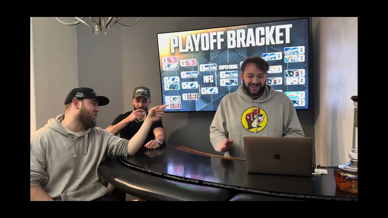EP4 | NFL PLAYOFFS BRACKET BREAKDOWN SUPERBOWL 