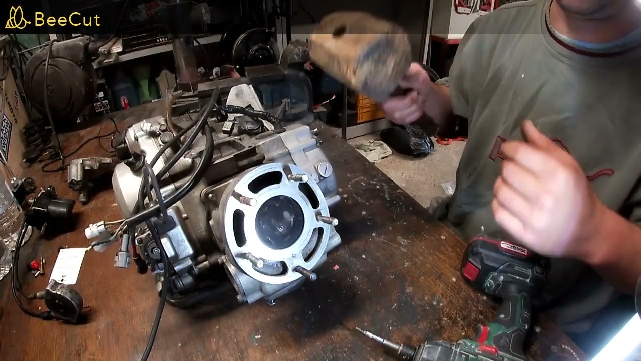 demontage moteur 4fu tdr 125