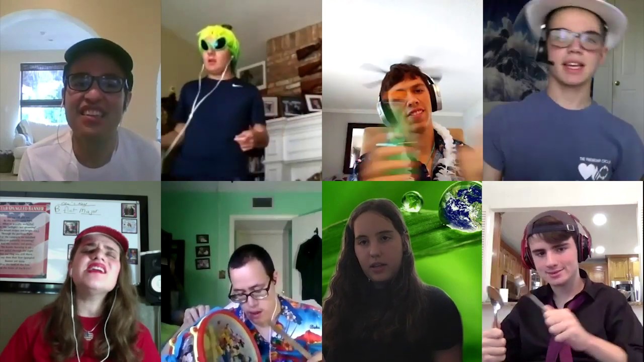 Virtual Choir with Special Friends