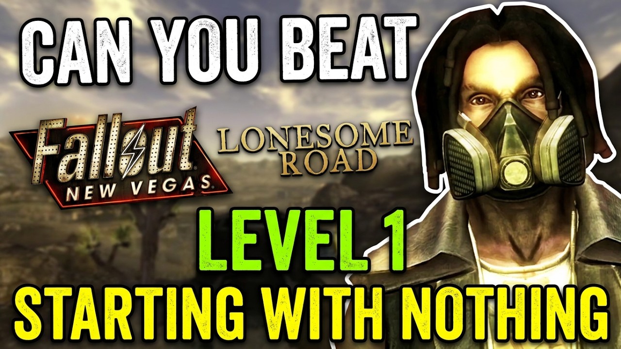 Can You Beat Lonesome Road At Level 1? (Fallout: New Vegas)