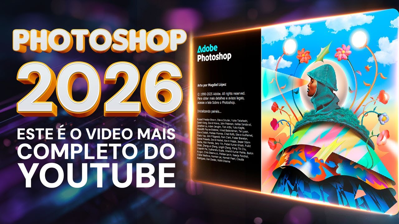 Tudo sobre o PHOTOSHOP 2026.