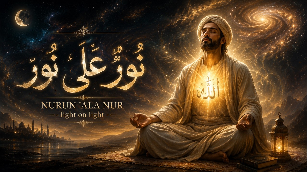 NUR 'ALA NUR (نُورٌ عَلَىٰ نُورٍ) 🌌 Deep Sufi Dhikr to Calm the Soul & Heart