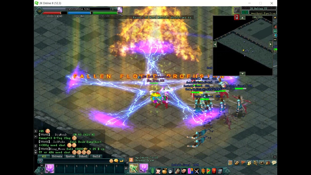 JX2 CYD Farm Last skill