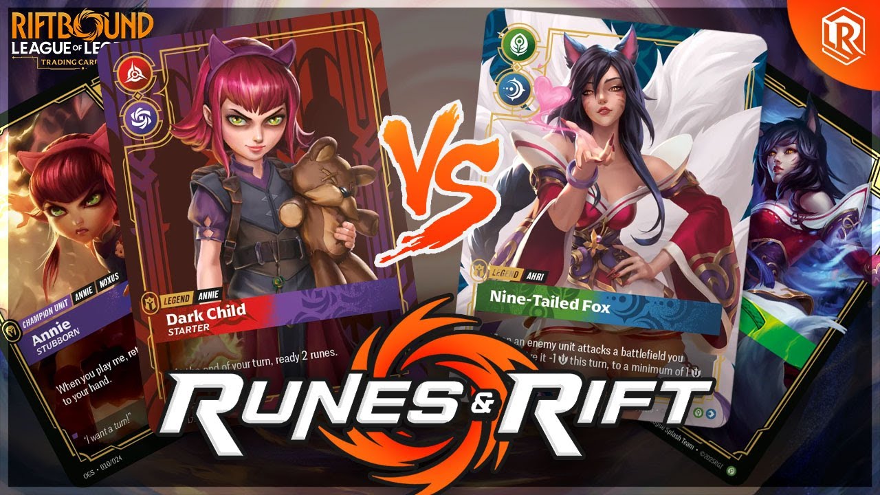 ⚔️ Riftbound R5 &ndash; Ahri vs Annie | Runes & Rift Weekly 3 Tournament