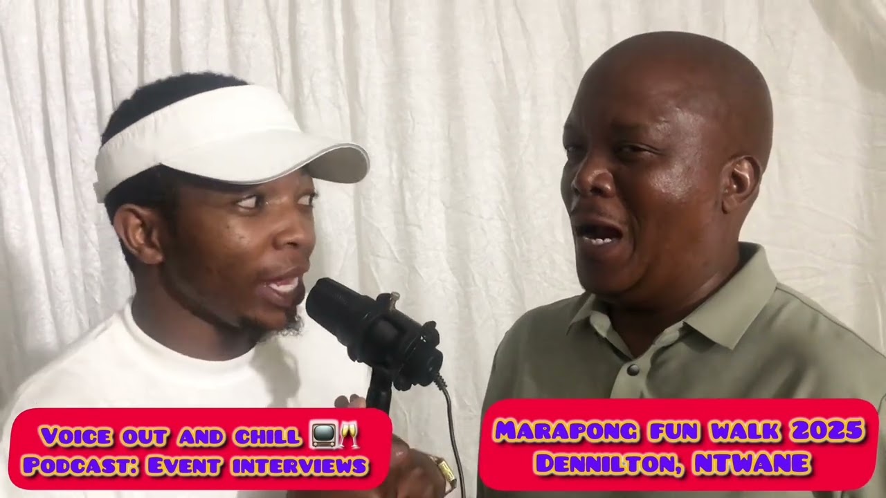 EVENTS INTERVIEWS 2025 /VOICE OUT AND CHILL 📺🥂 PODCAST/ MARAPONG FUN WALK 2025 / DENNILTON 1030💥