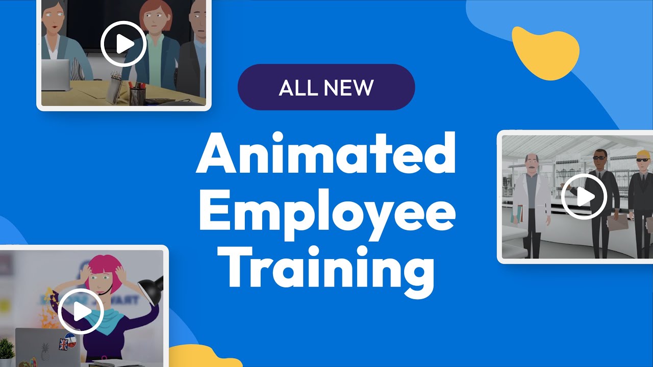 All new animated employee training brought to you by HRdownloads