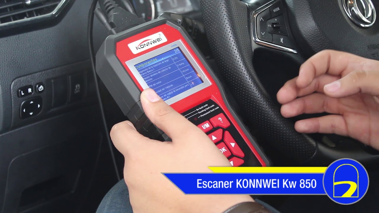 Tutorial: Cómo usar el SCANNER KONNWEI 850