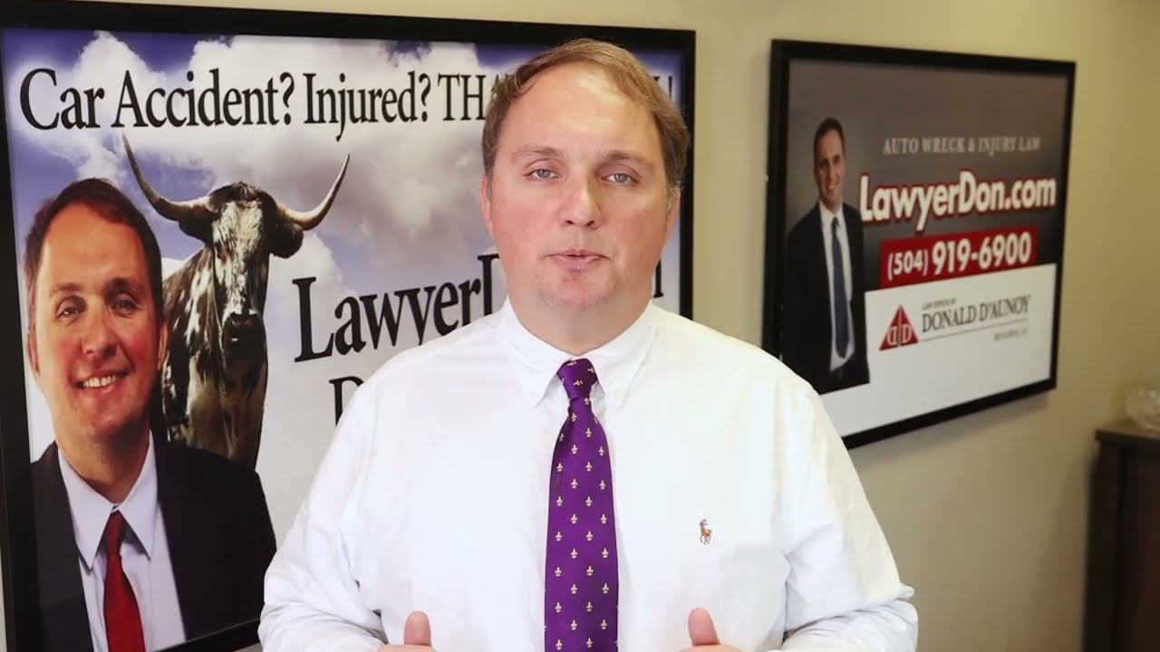 *What To Expect After A Car Accident - Lawyer Don D'Aunoy