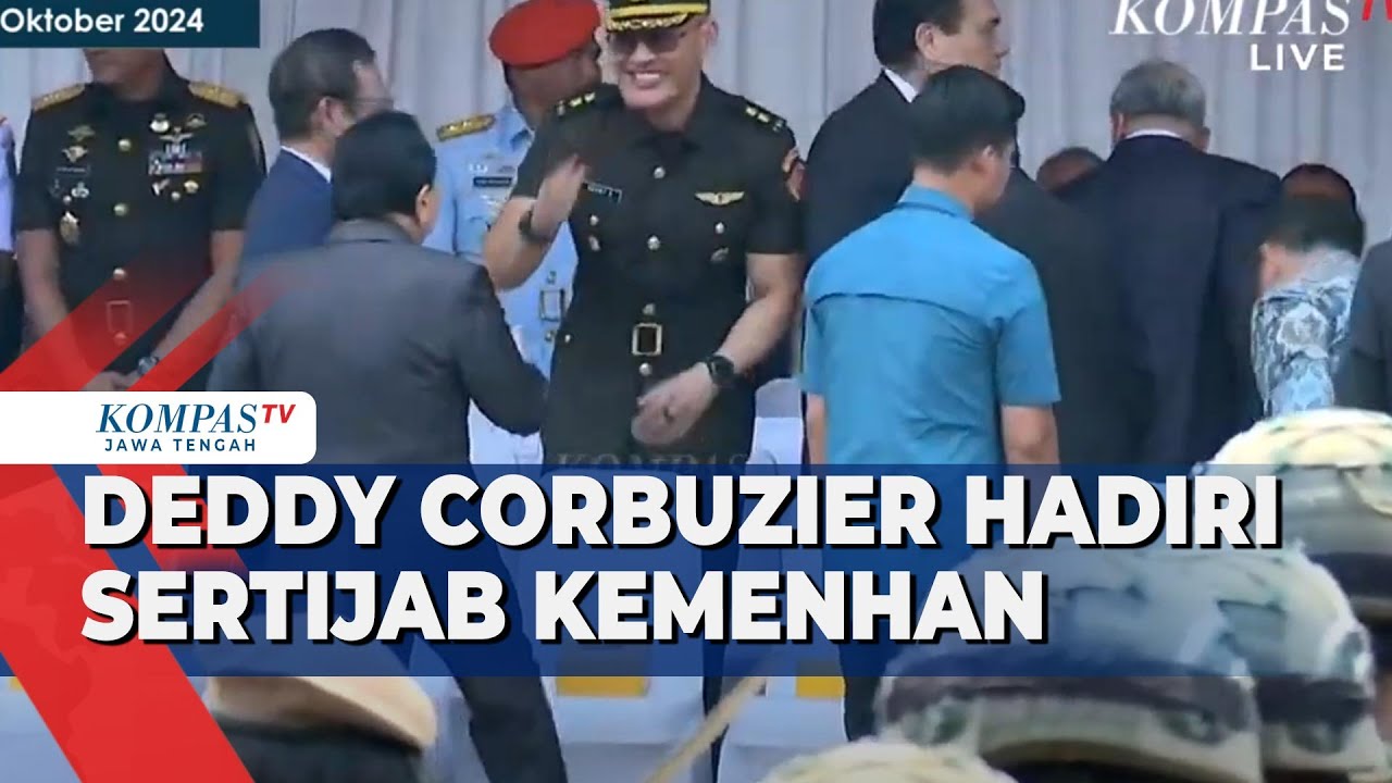 Deddy Corbuzier Hadiri Sertijab Kemenhan