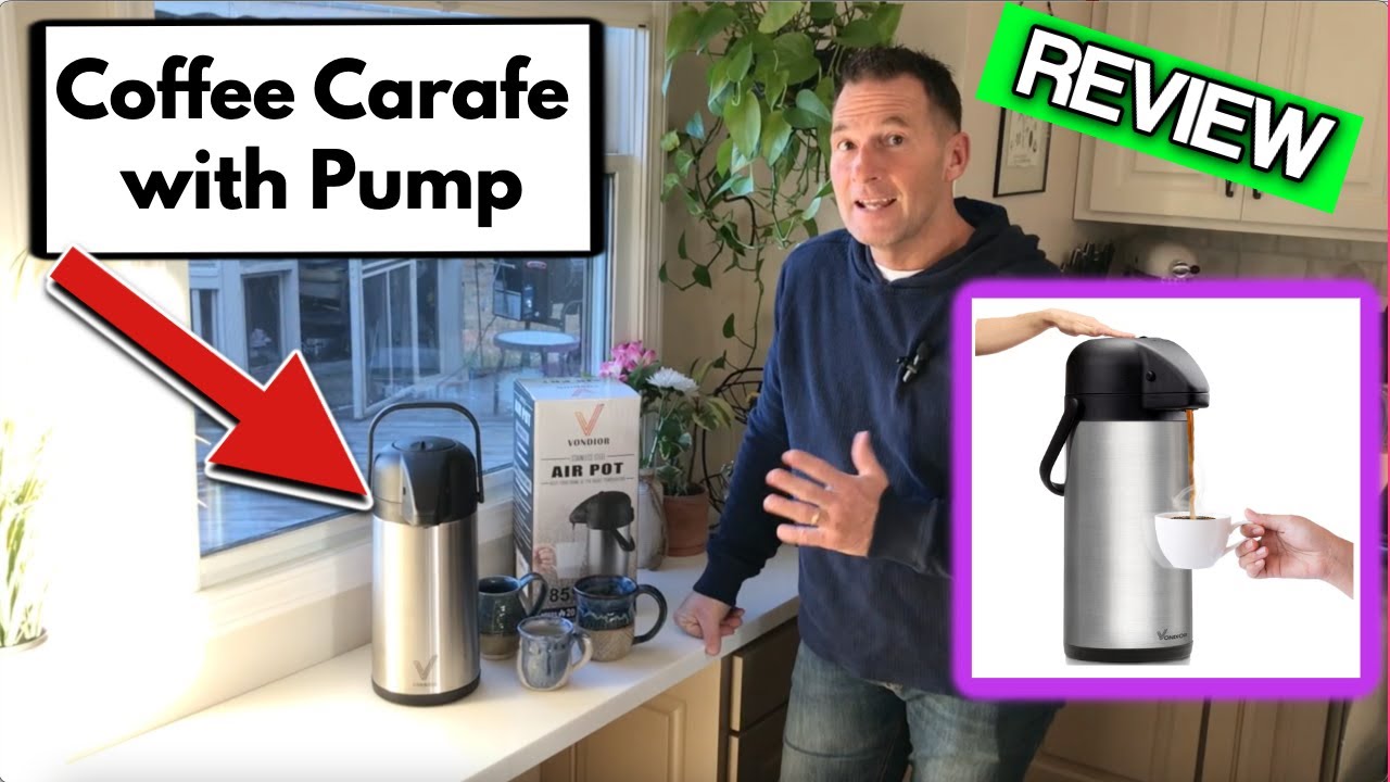 Coffee Carafe with Pump