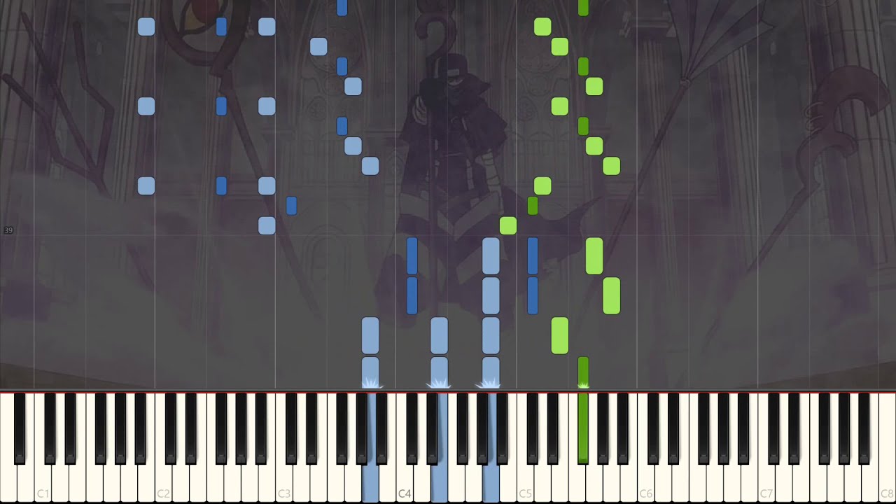 Mystogan's Theme - Fairy Tail Piano Version.
