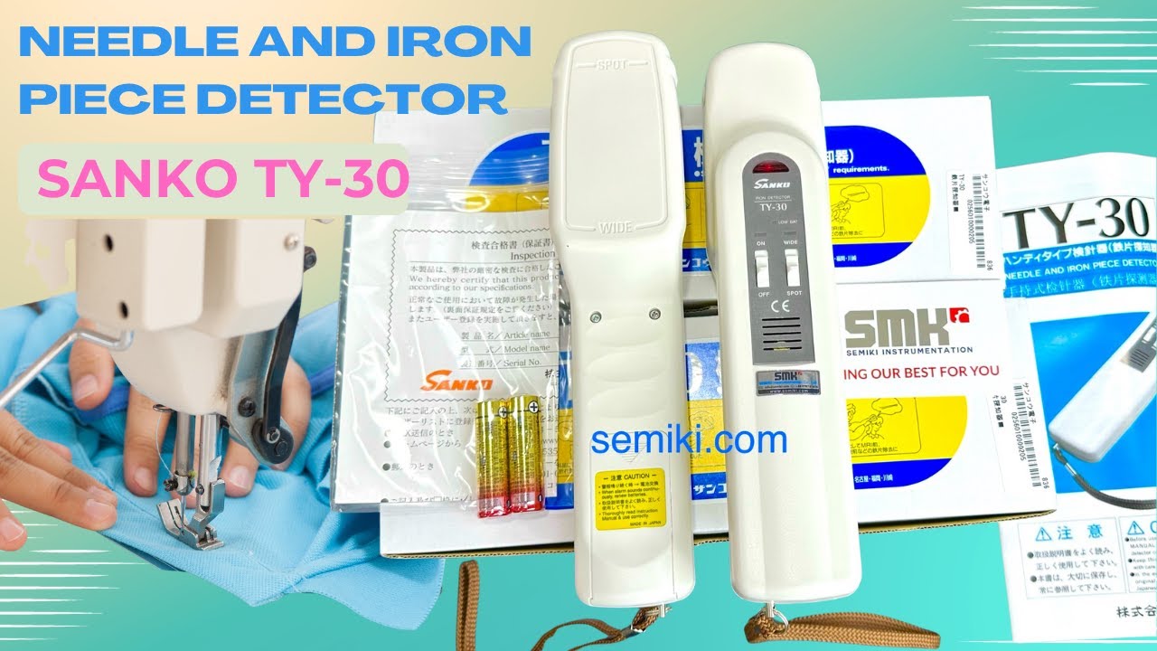 máy dò kim Sanko TY-30 | Needle, iron metal detectors| semiki.com