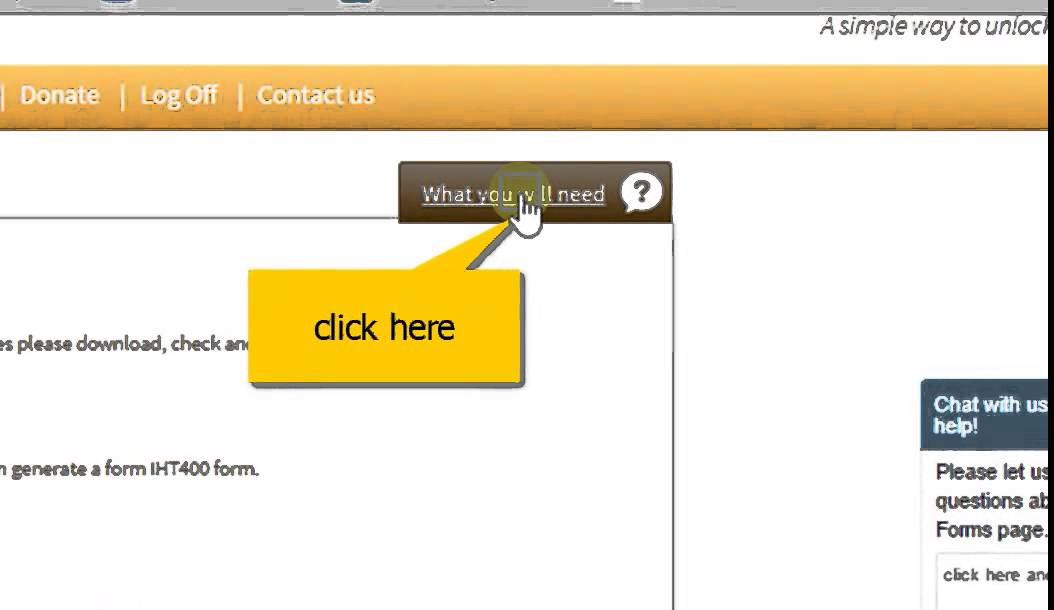 How to generate your Probate forms with theInheritanceGuide.com