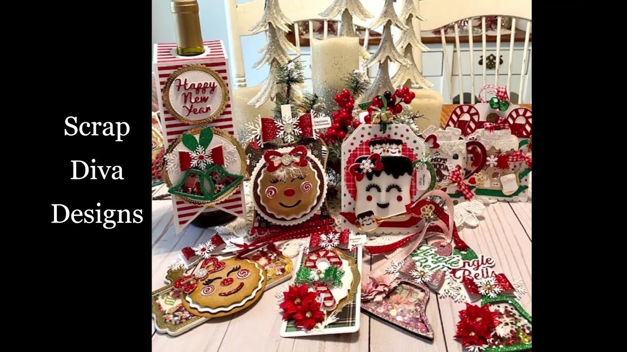 Имбирные пряники, зефир и колокольчики #scrapdivadesigns Проект команды дизайнеров @ScrapDiva29