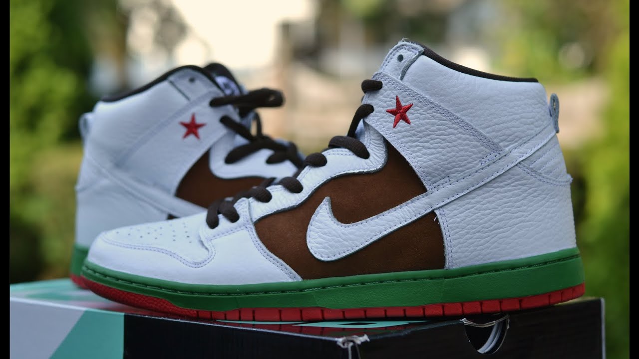 Nike SB Dunk High  - Pecan / White 